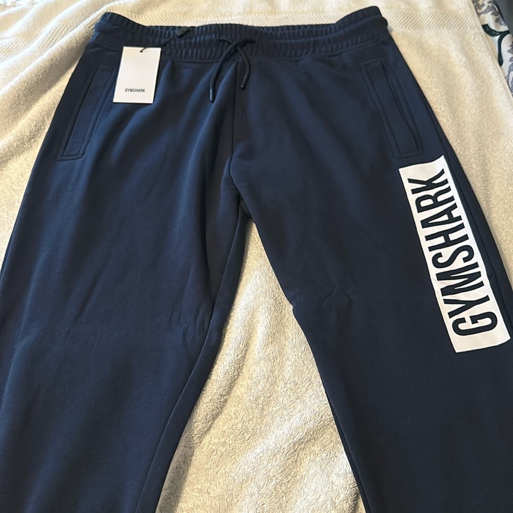 NWT M Men’s Gymshark block joggers